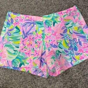 NWT XL Lilly Pulitzer Ocean View shorts Multi it was all a dream